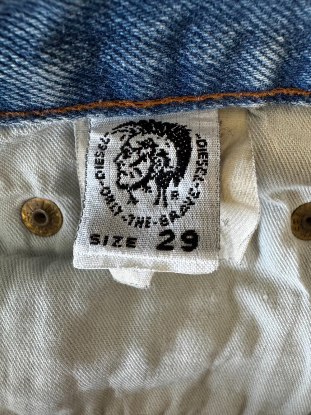 Diesel Industry button-fly, straight-leg jeans - Picture 5 of 5